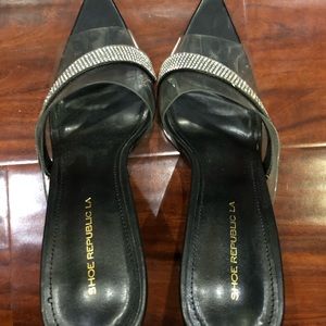 ShoeRepublic La Black Heels